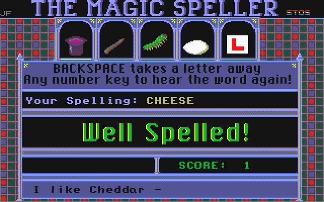 Magic Speller (The) atari screenshot